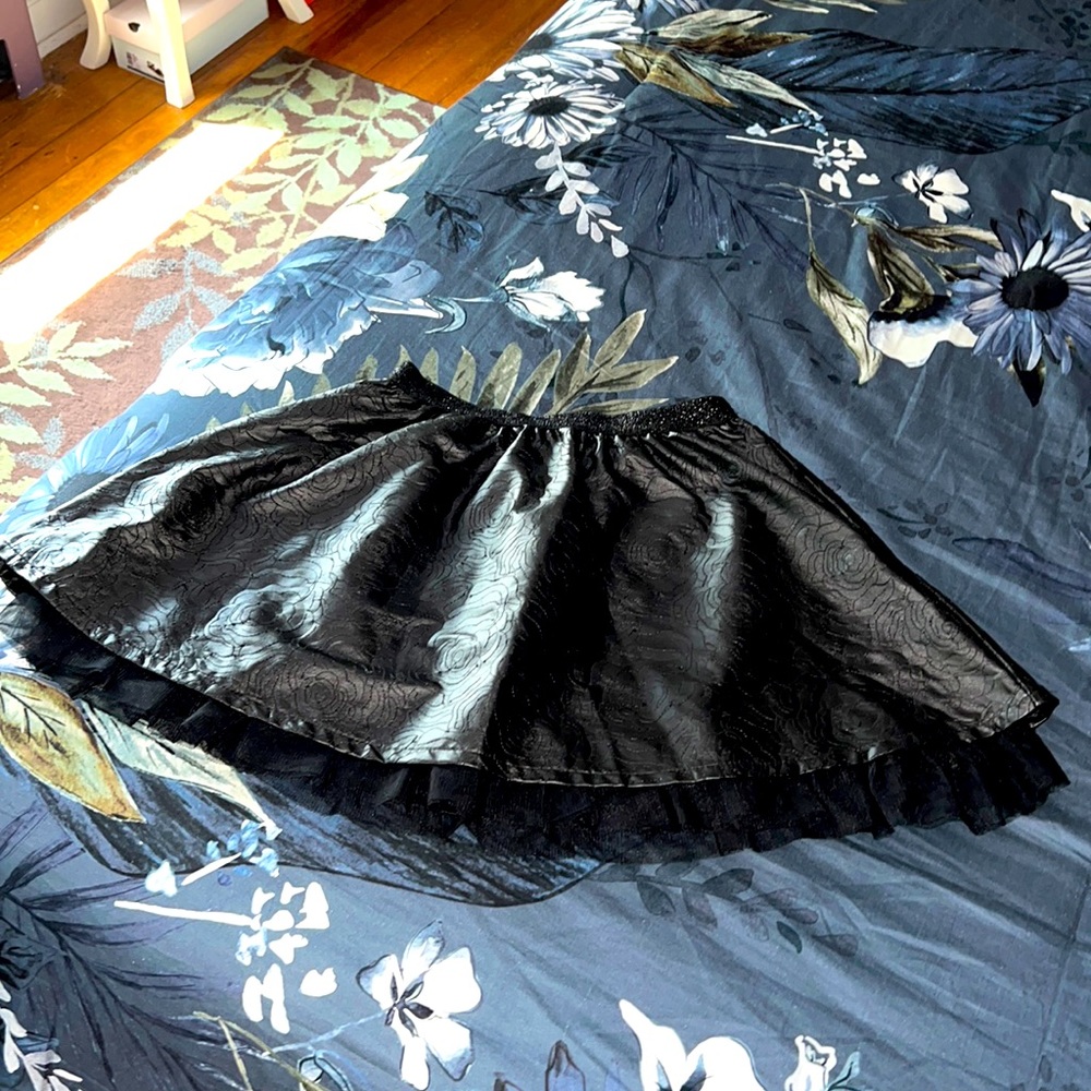 Faux Leather Skirt